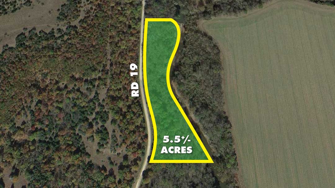 (ELK FALLS) ABSOLUTE 5.5 Acre Undeveloped Lot, Rd 19 Greenwood St, ELK FALLS, KS 67345