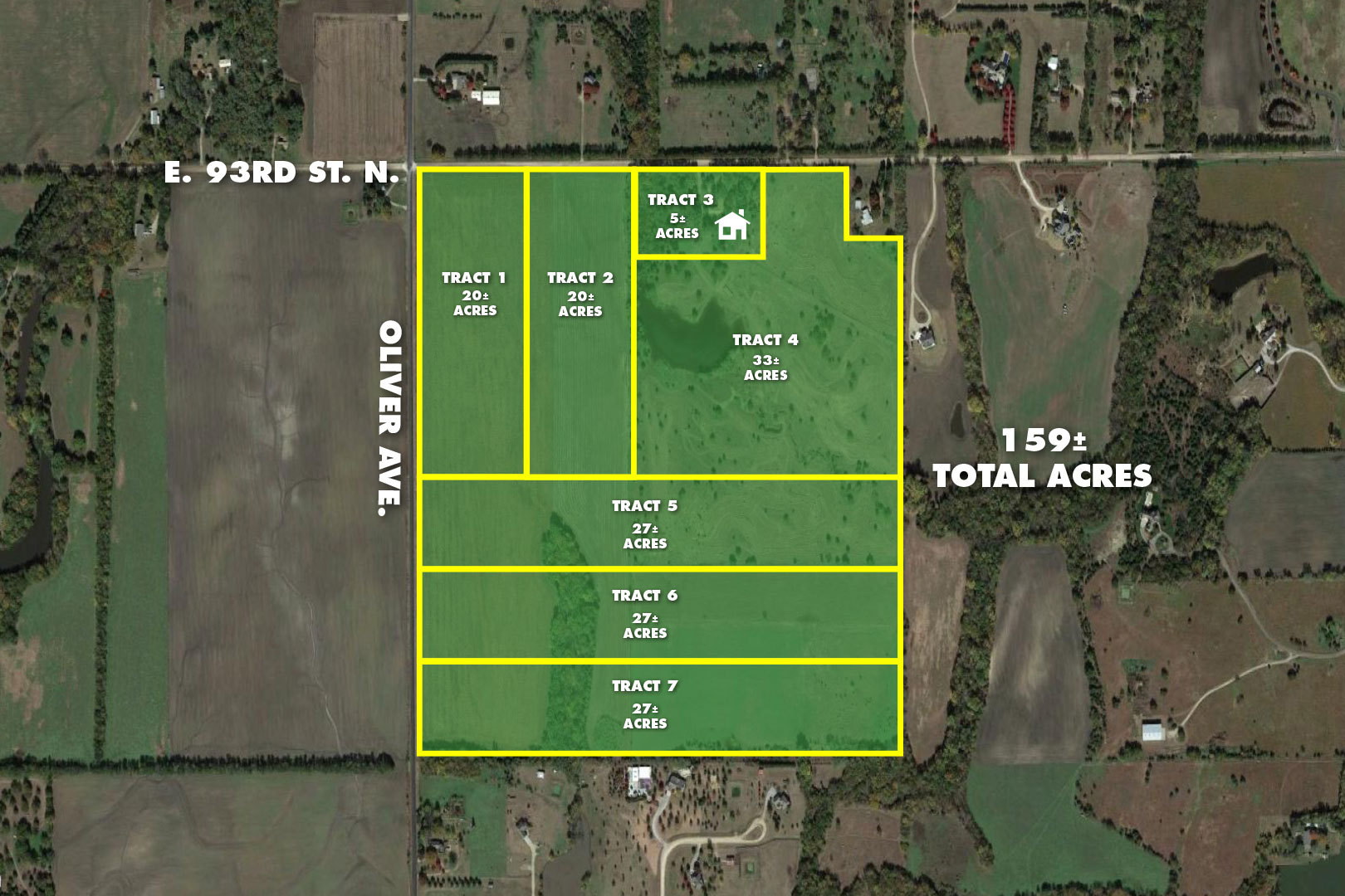 (Valley Center) ABSOLUTE Tract 7 26.95 +/ Acres, 26.95 +/ Acres