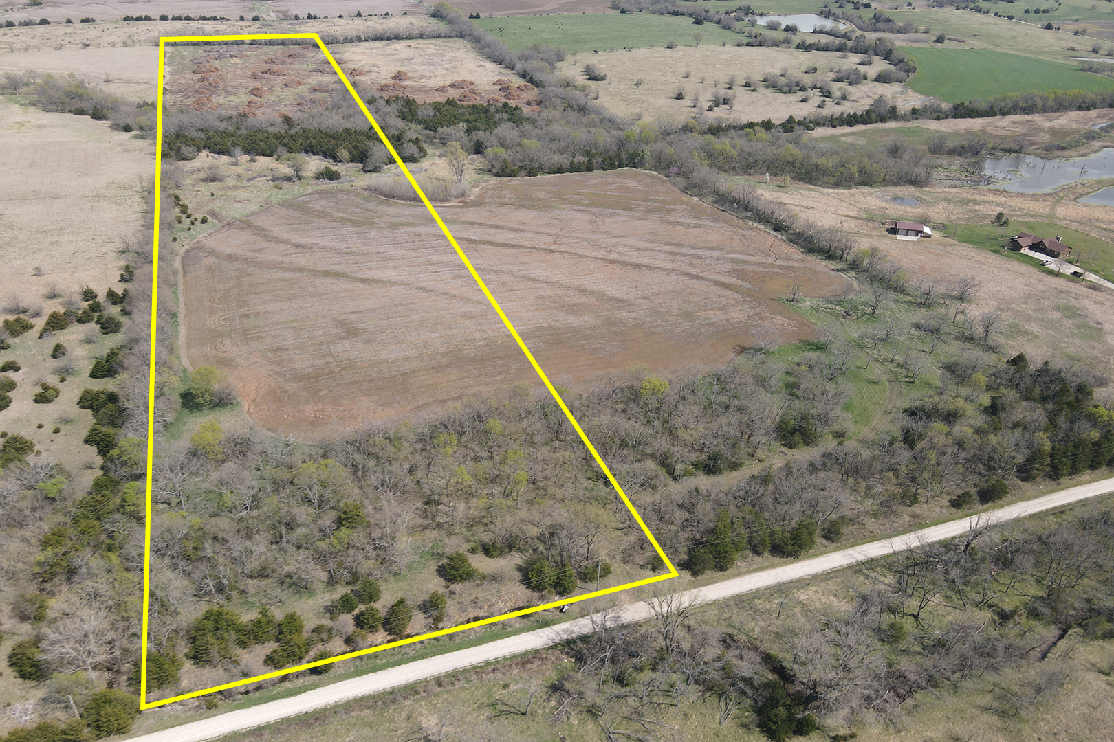 (Osage County) ABSOLUTE TRACT 5 (30 +/ Acres), North 30 +/ Acres Tract 5, Lyndon, KS 66451