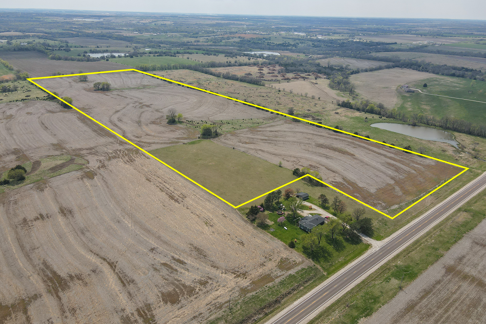 (Osage County) ABSOLUTE TRACT 3 (47.45 +/ Acres), 47.45+/ Acres Tract 3, Lyndon, KS 66451