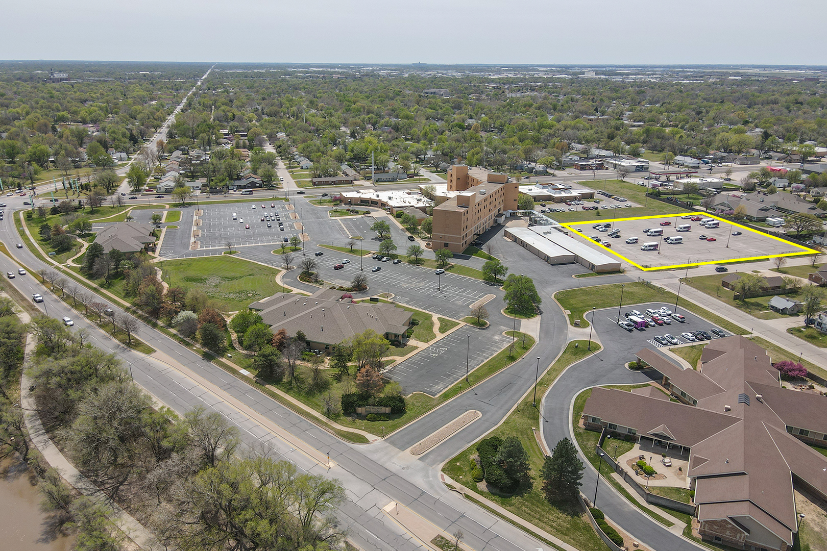 (NW) PARCEL 2 1.53 +/ Acre Parking Lot, Zoned General Office