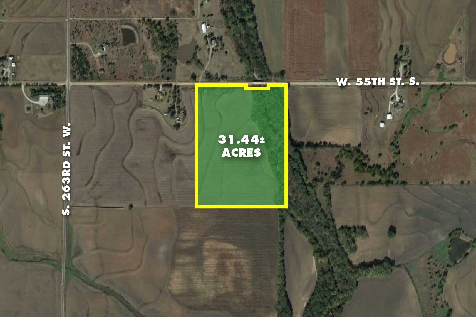 (Viola) 31.44 +/ Acres For Potential Home Site, 31.44 +/ Acre Lot