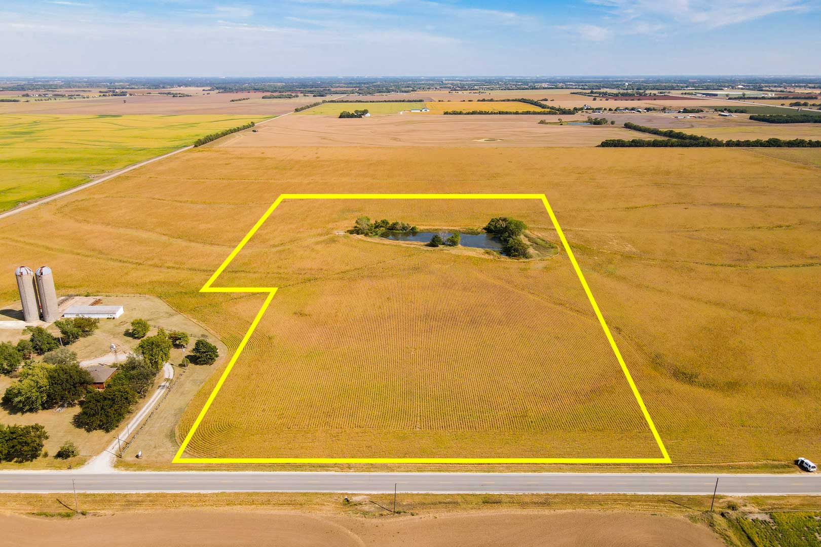 (Sedgwick County) Tract 2 20+/ Acres Potential Homesite W/ Pond, 20+/ Acres Tract 2