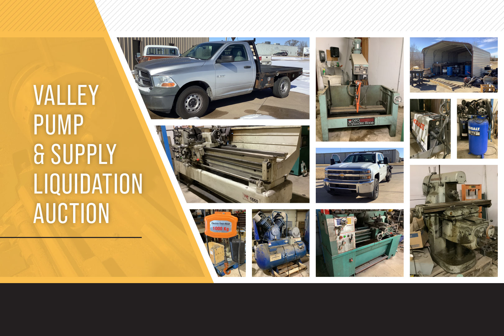 Valley Pump & Supply Liquidation Auction, 1001 S. Spencer Rd., Newton