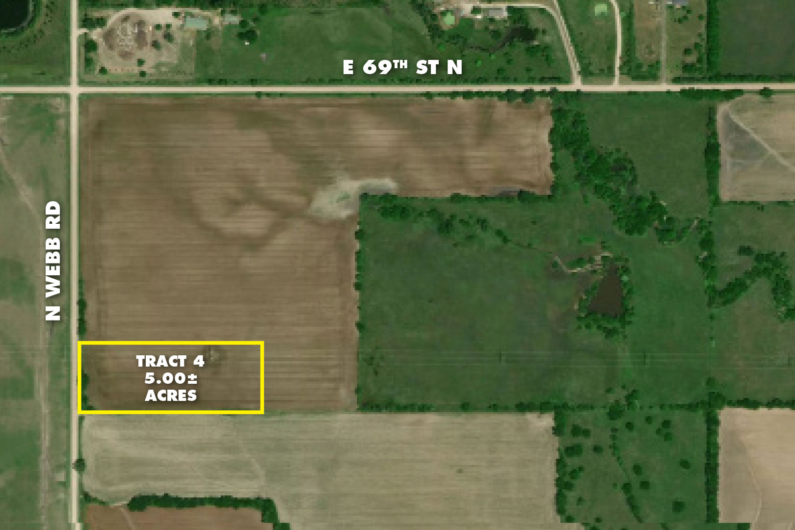 (Sedgwick County) 5 +/ Acres Of Developmental Land Tract 4, 5