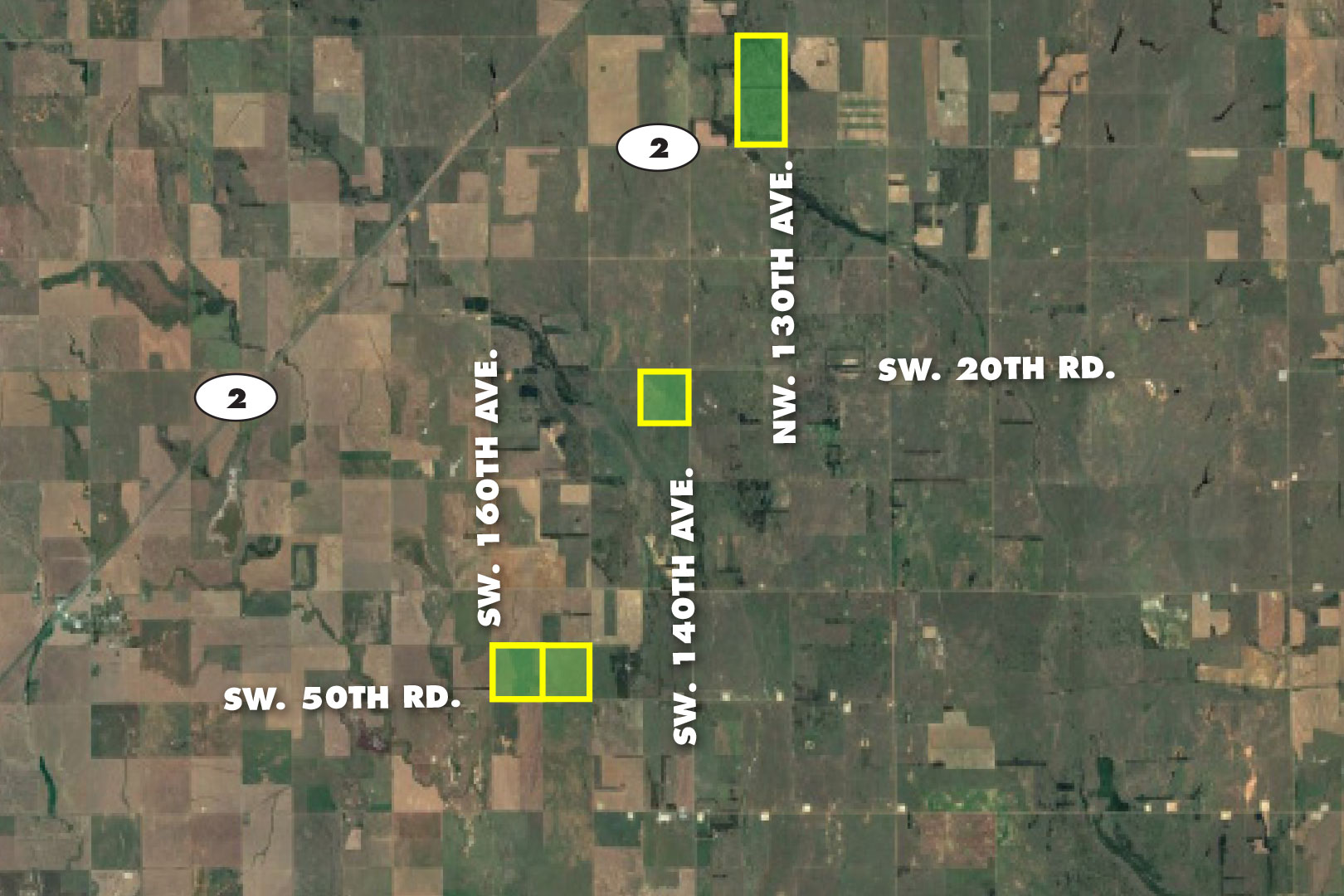 (Harper County) ABSOLUTE 780 +/ Acres Offered In 4 Parcels, 780