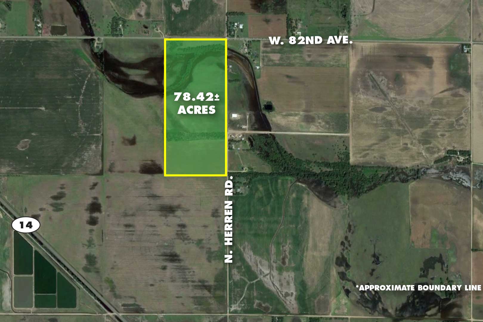 (Reno County) ABSOLUTE 78.42 +/ Acres Of Agricultural Land, 78.42