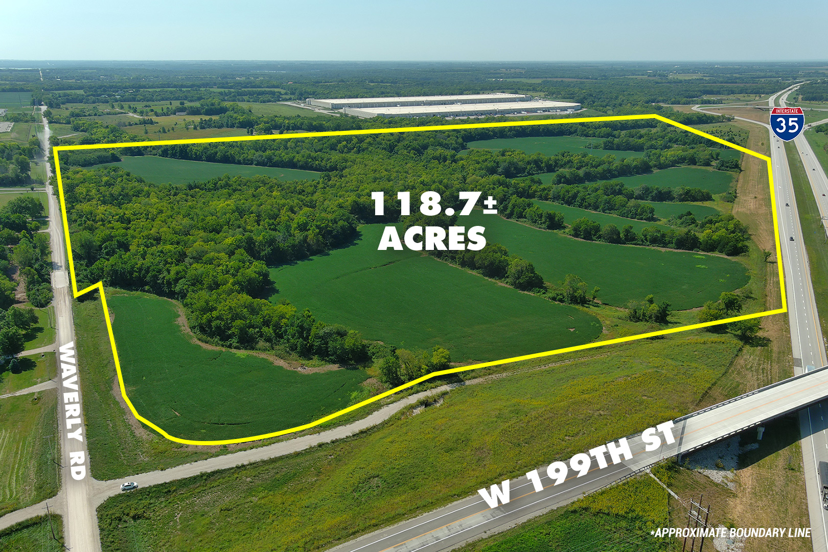 (Johnson County) ABSOLUTE 118.7 +/ Acres Of Agricultural Land, 118.7 +/ Acres At Waverly Rd