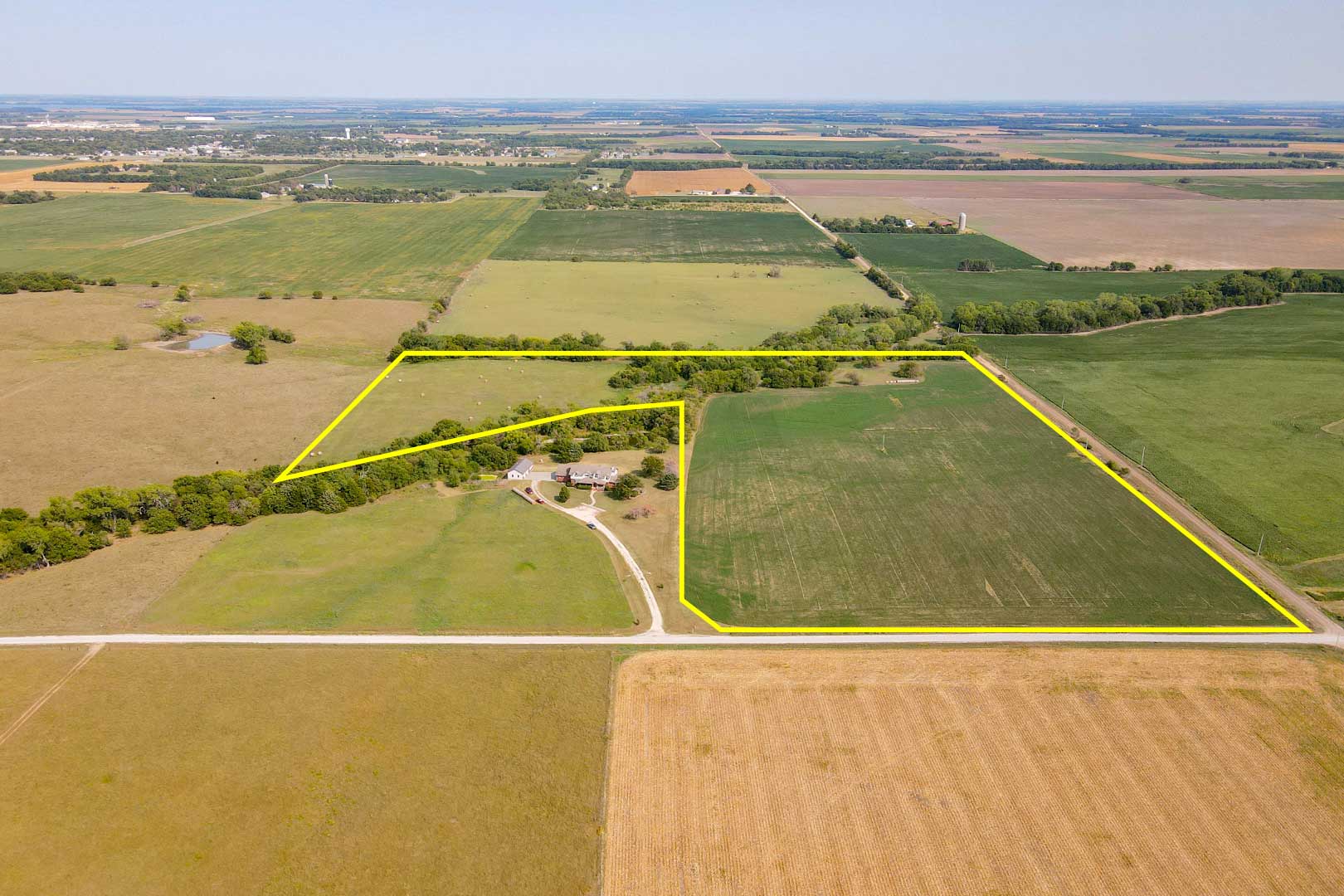 (Hillsboro) 28 +/ Acres Of Undeveloped Land, Goldenrod & 180th St., Hillsboro, KS 67063, 28
