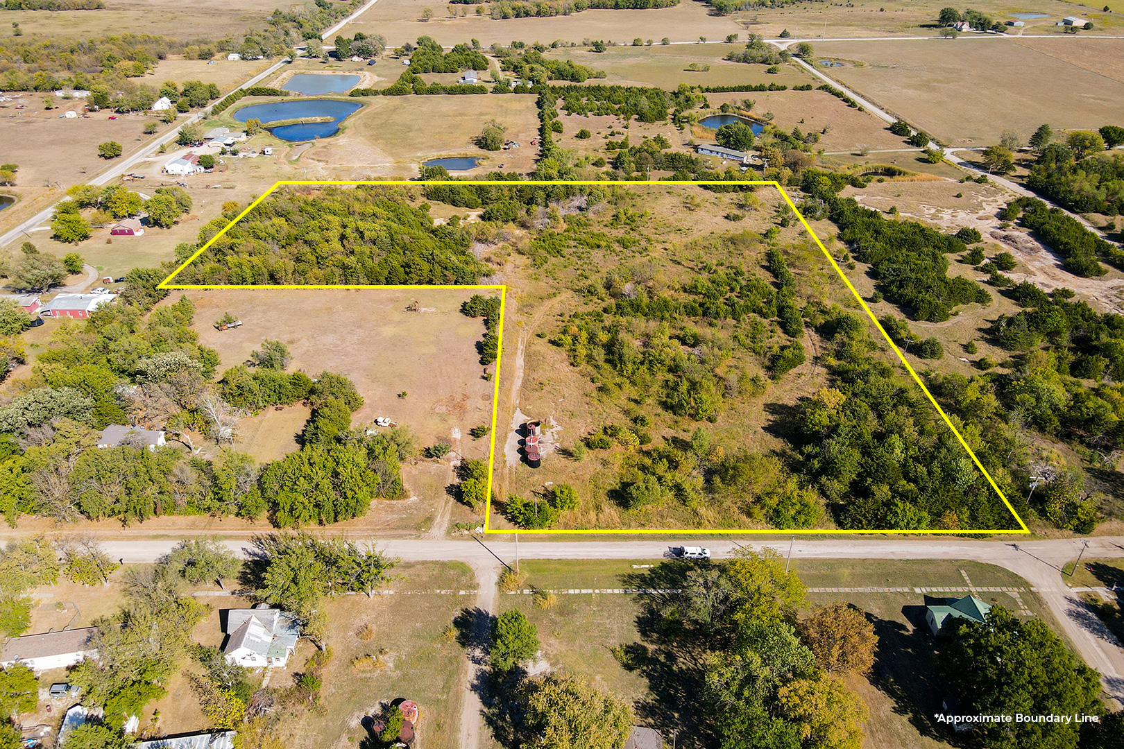 POSTPONED (Severy) ABSOLUTE 9.5 +/ Wooded Acres, 9.5 +/ Acres On S