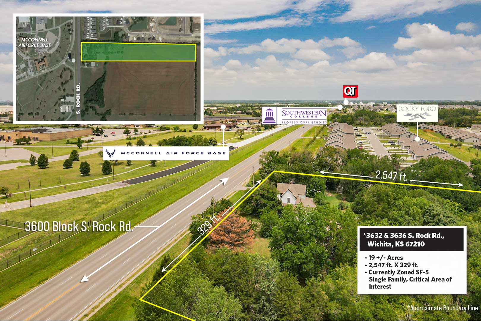 3632 & 3636 S. Rock Rd., WICHITA, KS 67210 McCurdy Real Estate