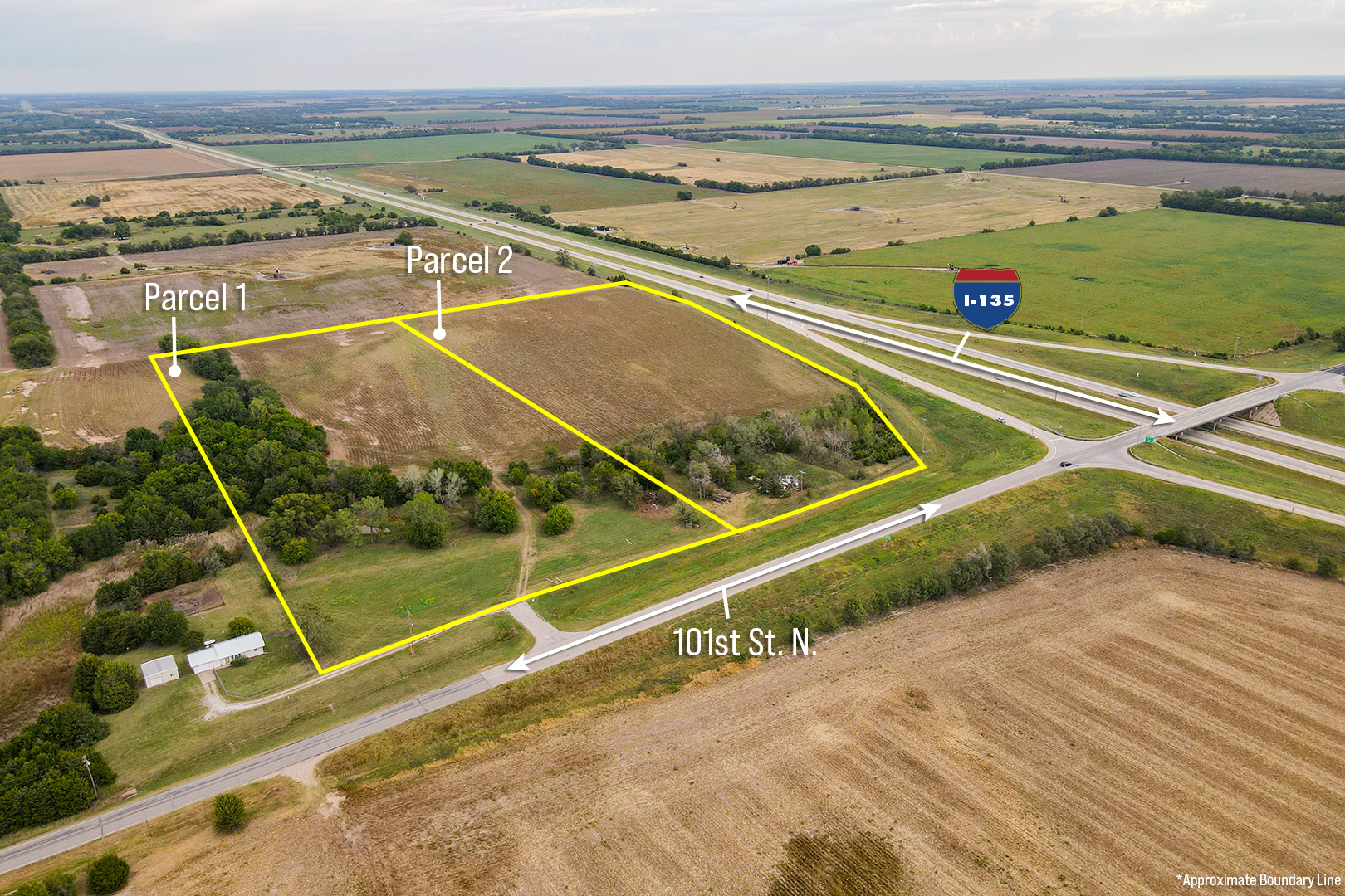 (Park City) Two Parcels Selling Separately, 27.77 +/ Acres On E. 101st