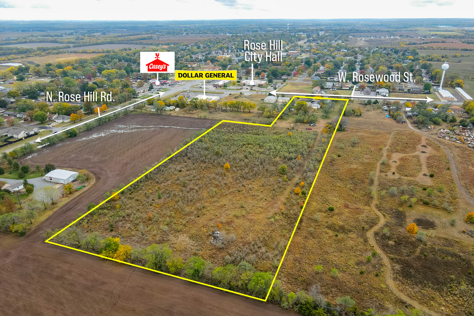 220 W. Rosewood St., ROSE HILL, KS 67133 McCurdy Real Estate & Auction