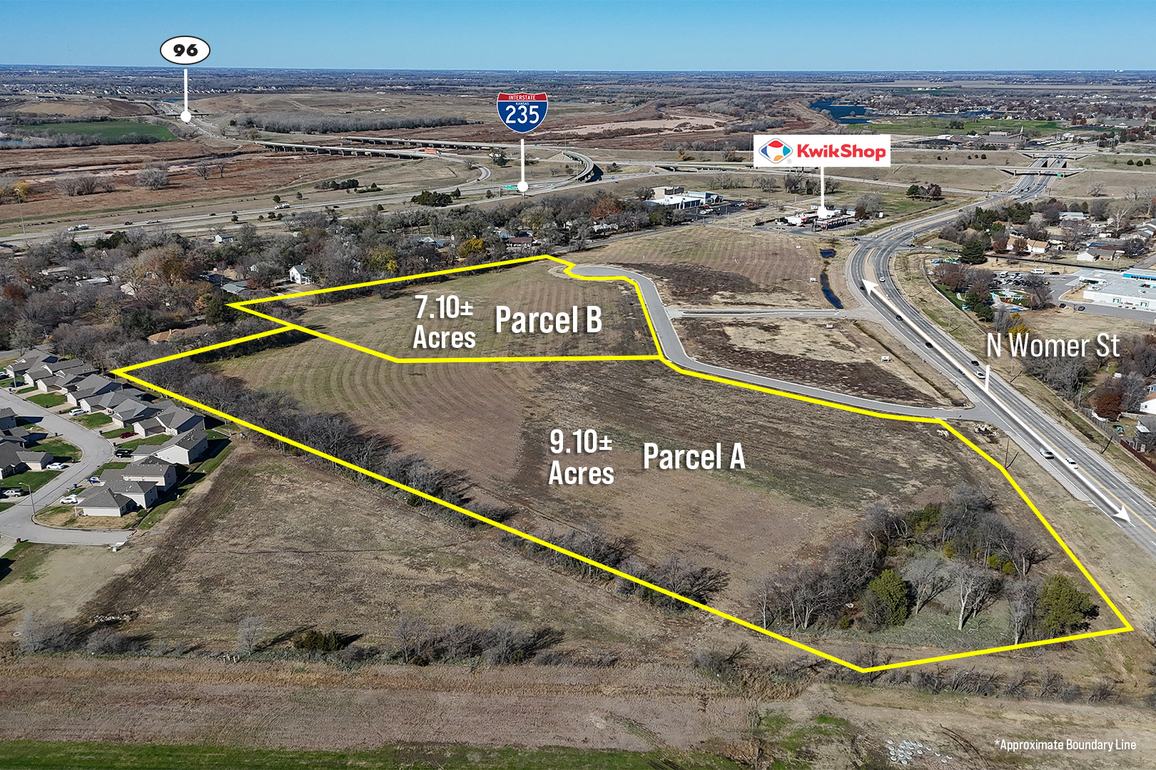 (NW) PARCEL B 7.10 +/ Acres On Womer, 7.10 +/ Acres On Womer St