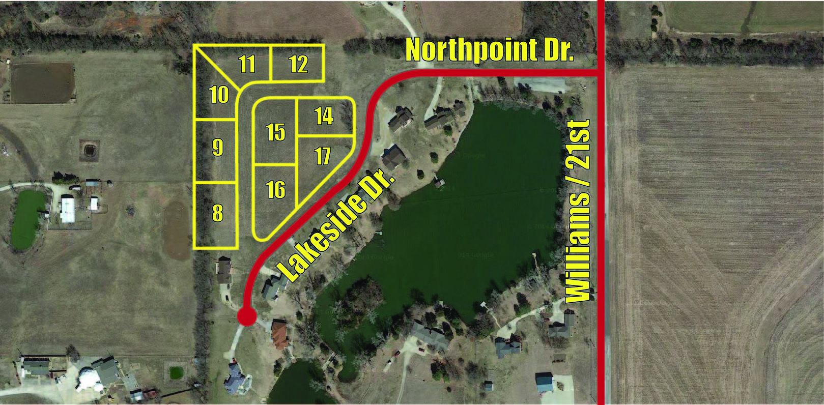 AUCTION POSTPONED (Udall) 9 Lots In Whispering Pines, WHISPERING