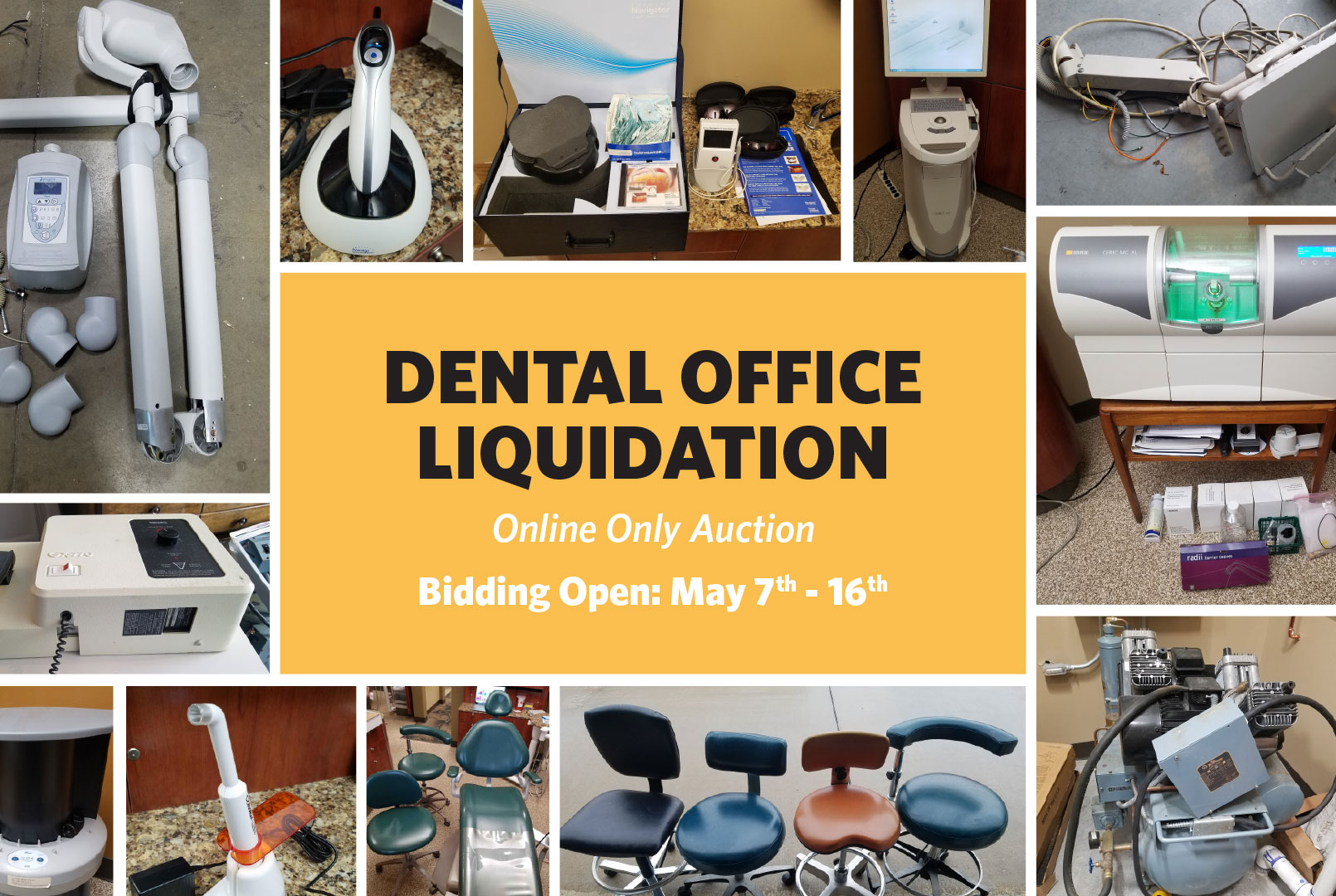 Dental Office Liquidation, 3663 N Maize Rd, Wichita, KS 67205 McCurdy Real Estate & Auction