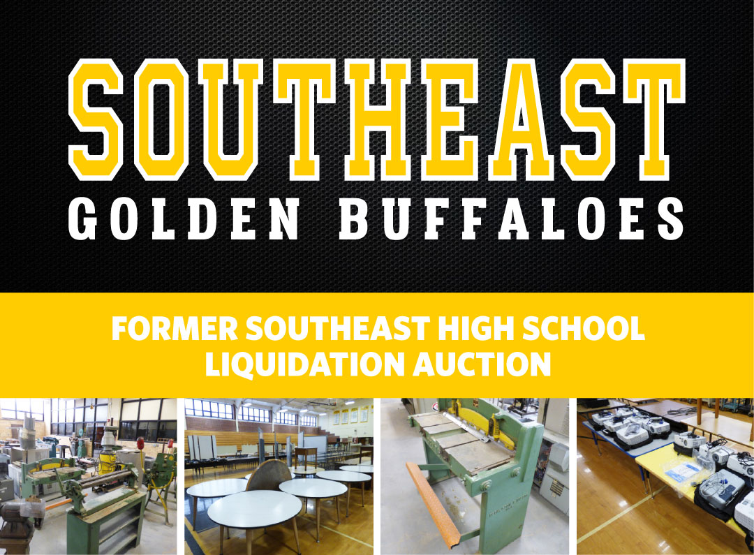USD 259 Former Southeast High School Liquidation Tools, Equipment